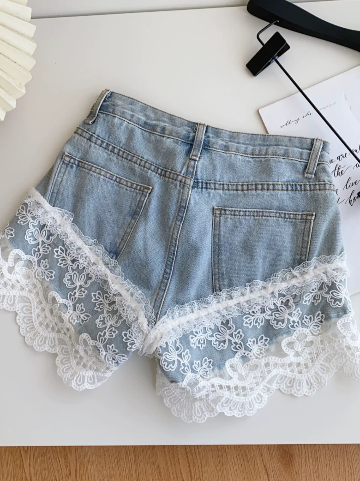 Yeehaw denim shorts DS125 images